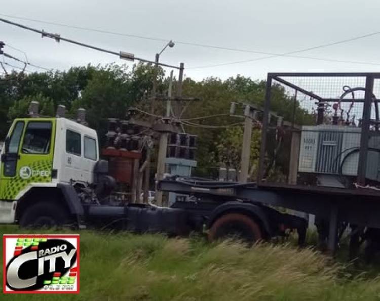 Llego el  Electrógeno para Mariano I Loza