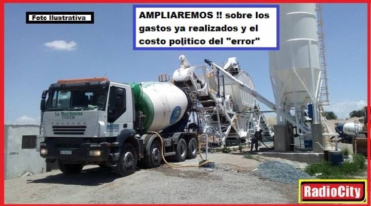 Mercedes : El Concejo Deliberante FRENO la obra de la hormigonera municipal 