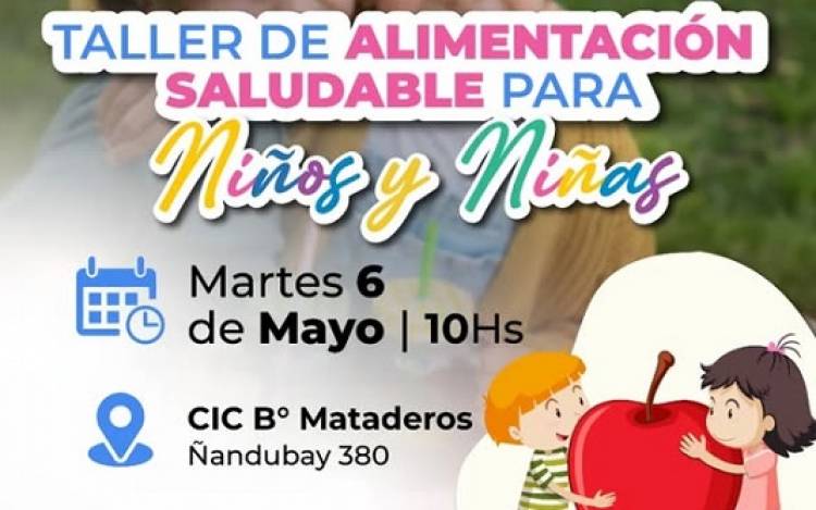 Mercedes : Taller de Alimentación Saludable para Niños y Niñas 