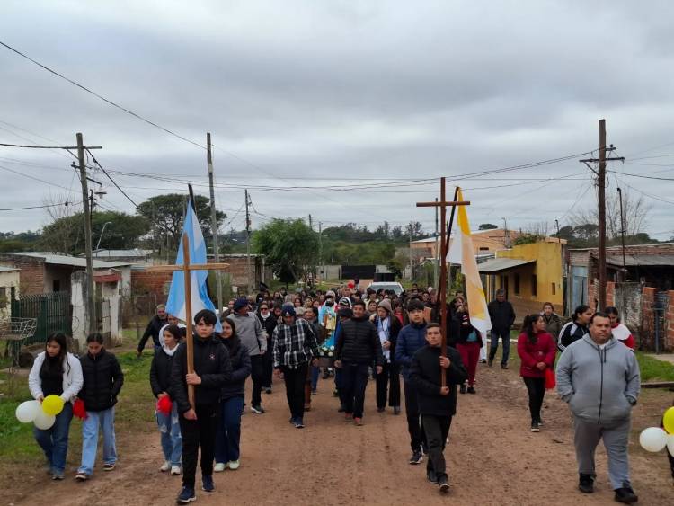 Mercedes :  Barrio San Pedro vivió su fiesta patronal  