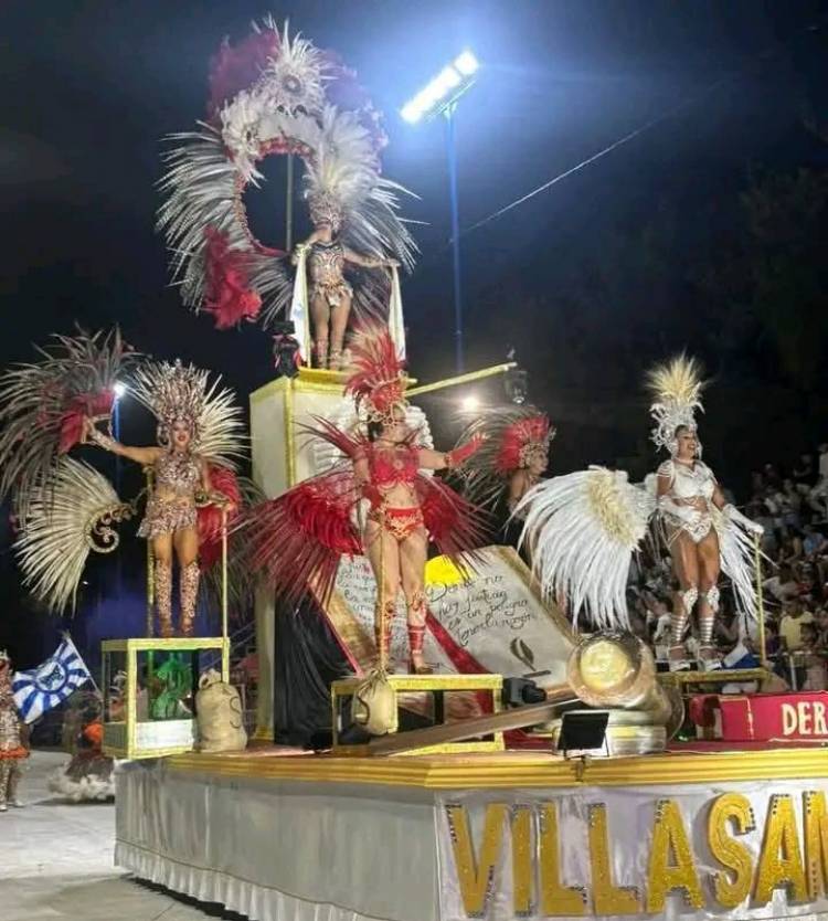 Mercedes :  Después de muchas idas y vueltas VILLA SAMBA SHOW confirmo el Carnaval 2026