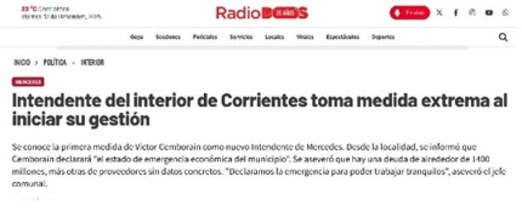 De 600 a 1.400 millones : La deuda que dejó Juana Gauto se duplico y genera fuerte impacto en Mercedes