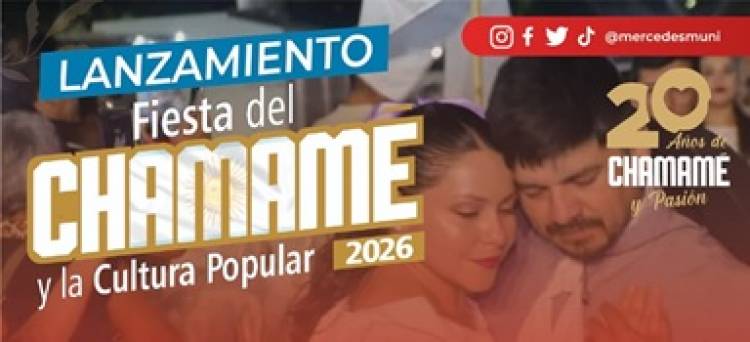Este martes se realizará el lanzamiento de la 20° Fiesta del Chamamé en Mercedes