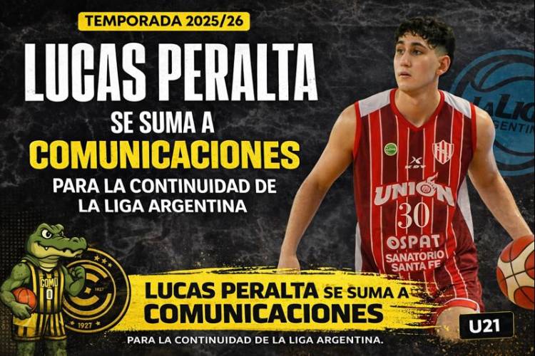 Comunicaciones cerró su plantel con la llegada de Lucas Eduardo Peralta