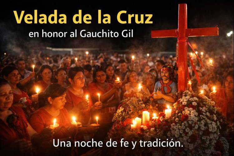 Mercedes : Invitan a participar de la Velada de la Cruz en honor al Gauchito Gil