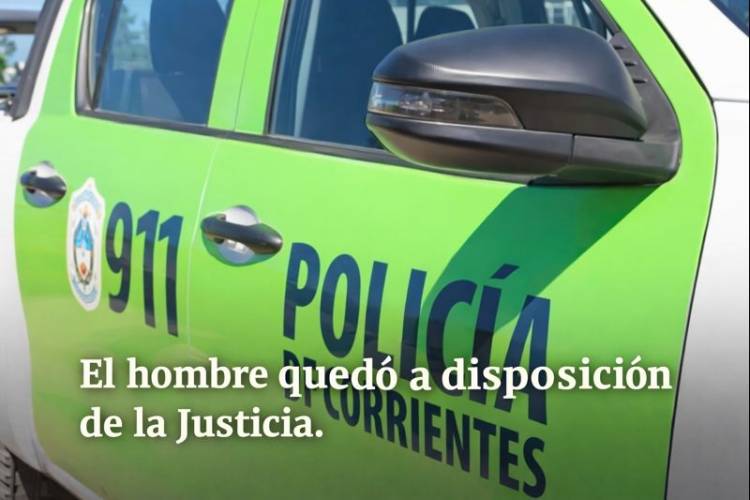 Amenaza con arma de fuego: allanamiento y un hombre demorado en Mercedes