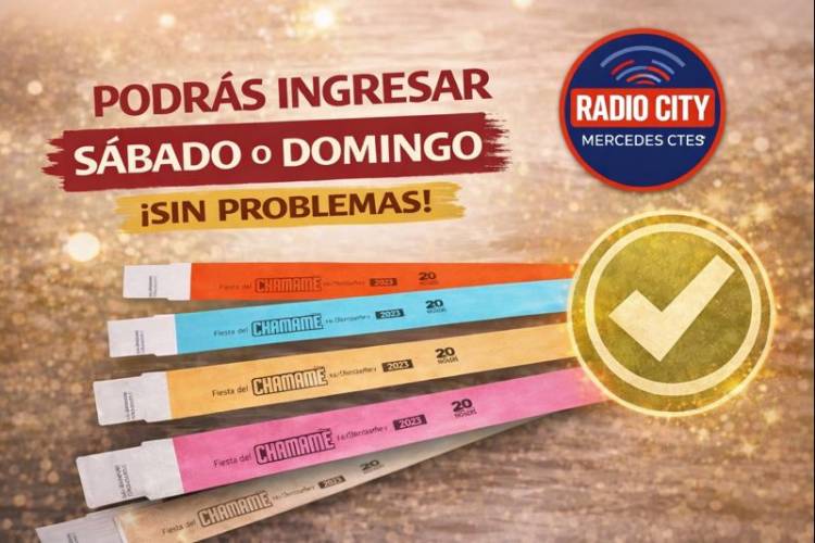 Festival del Chamamé: con la entrada de hoy se podrá ingresar sin inconvenientes sábado o domingo