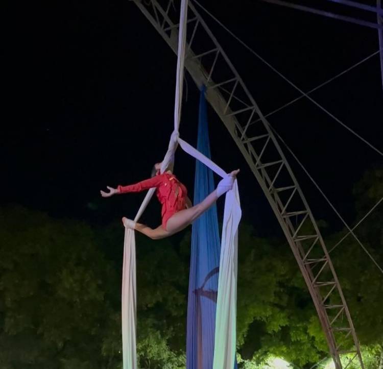 Mercedes: el Anfiteatro Julián Zini fue escenario de una llamativa demostración de acrotelas