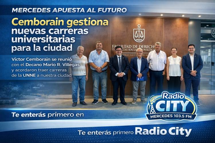 Mercedes apuesta al futuro: Cemborain gestiona nuevas carreras universitarias para la ciudad
