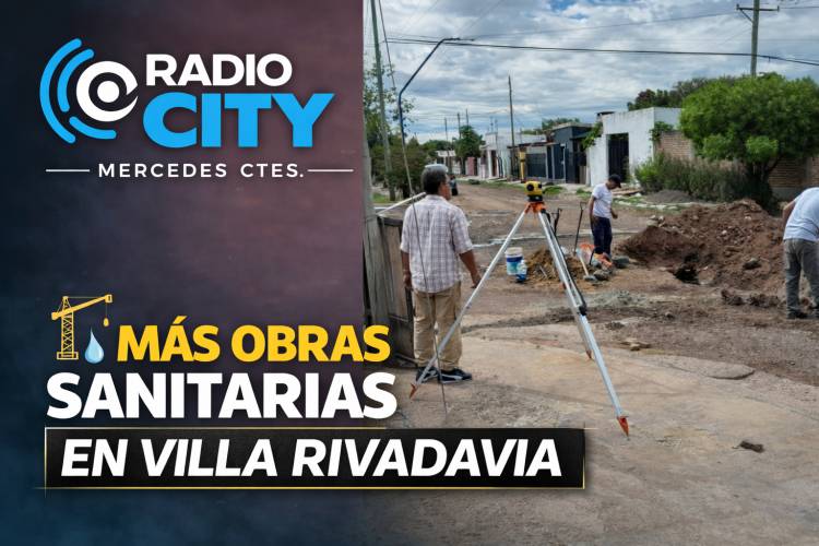 Mercedes avanza con nuevas obras cloacales en Villa Rivadavia