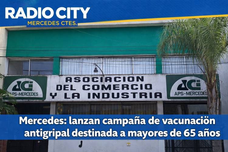 Mercedes: lanzan la campaña de vacunación antigripal destinada a mayores de 65 años