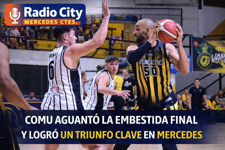 MERCEDES: Comu aguantó la embestida final y sumó una victoria clave ante Estudiantes