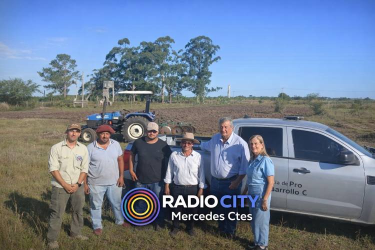 MERCEDES: Impulsan la producción rural con trabajo conjunto entre municipio y productores