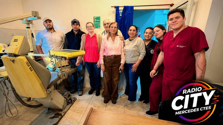 Mercedes: el Rotary donó un sillón odontológico y refuerza la atención gratuita