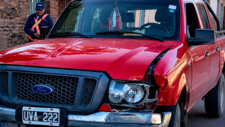 Fuerte siniestro en Mercedes: una camioneta terminó secuestrada