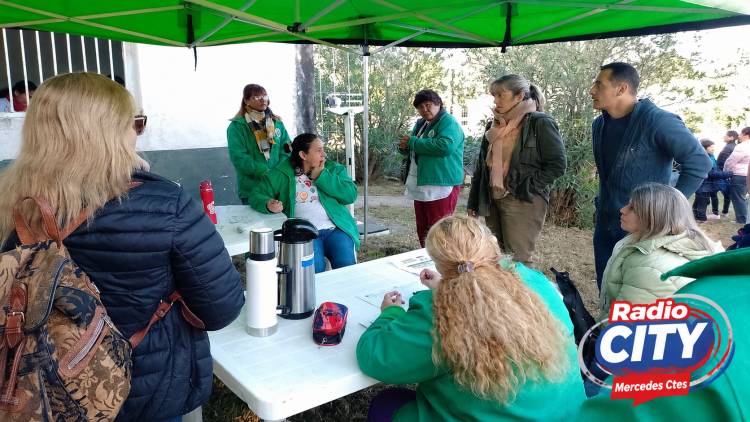 Mercedes: operativo sanitario del APS en el Barrio Centenario