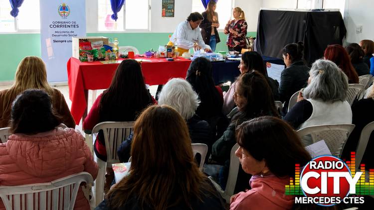 Mercedes: realizaron un taller de cocina saludable y Sin TACC para promover la inclusión alimentaria