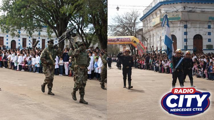 Mercedes: los actos patrios vuelven a realizarse en la Plaza 25 de Mayo
