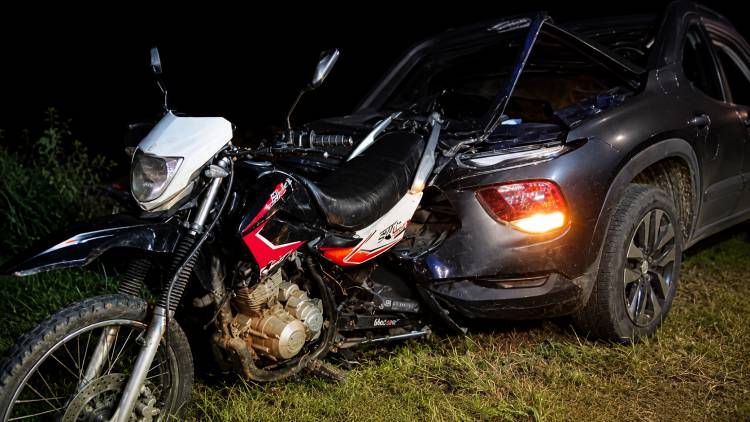 Mercedes: motociclista sufrió graves lesiones tras un choque sobre Ruta Nacional 119