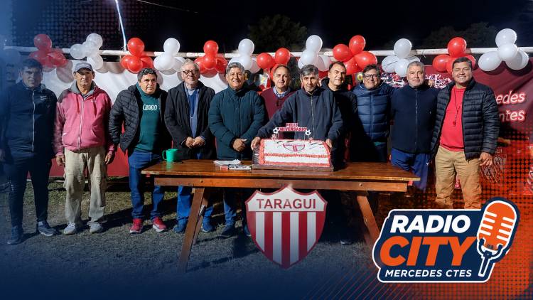 Mercedes: el club Taragüí celebró sus 72 años junto a jugadores, familias e invitados