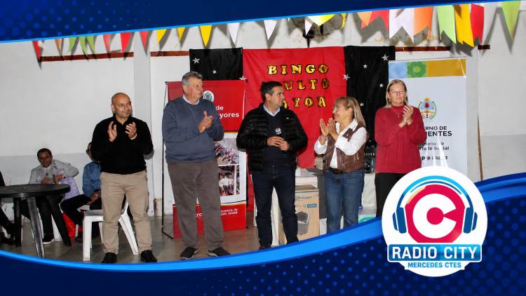 Mercedes: Gran tarde recreativa para adultos mayores en el Gremio Municipal