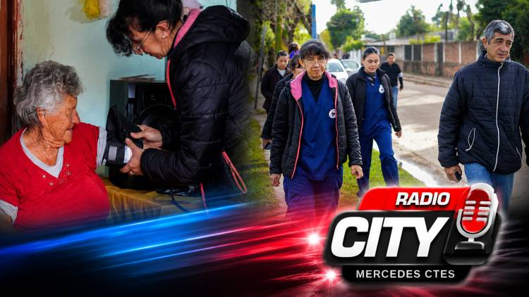 Mercedes: Realizaron operativo sanitario y actividades para adultos mayores en el barrio Itatí
