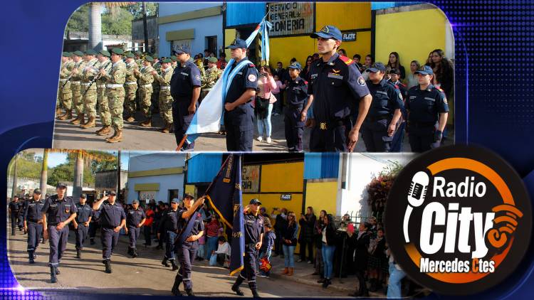 Mercedes homenajeó a los Bomberos Voluntarios en su día