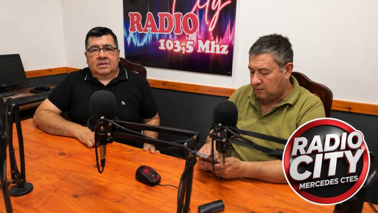 Mercedes: Radio City saludó a Alejandro Meda y Juan Alberto Ávalos en el Día del Periodista