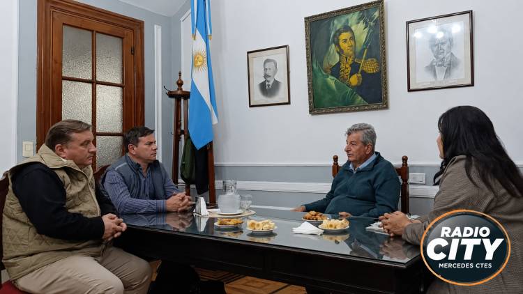 Mercedes: Barros Perkins recorrió la ciudad y destacó su potencial industrial
