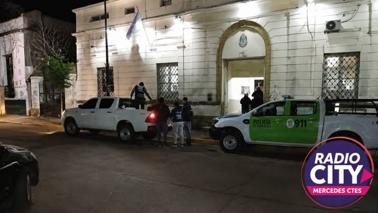 Mercedes: cinco demorados en la investigación por el robo en la obra de la Iglesia Las Mercedes