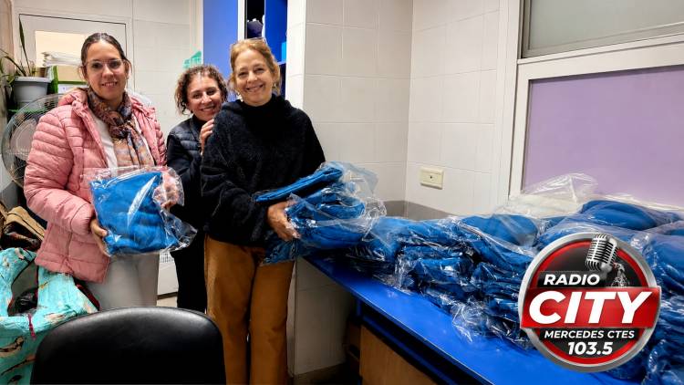 Mercedes: valioso gesto solidario para la Maternidad del Hospital Las Mercedes