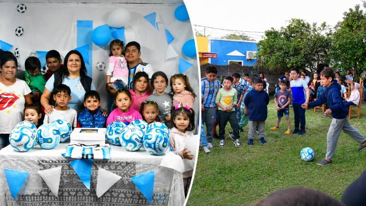 Mercedes: el MID reunió a familias en una tarde recreativa inspirada en el Mundial 2026