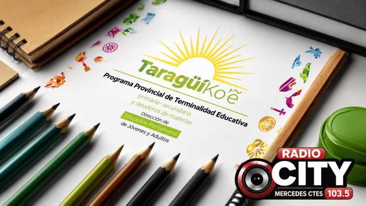 Mercedes: abren las inscripciones para terminar la secundaria con el programa Taragüí Ko'