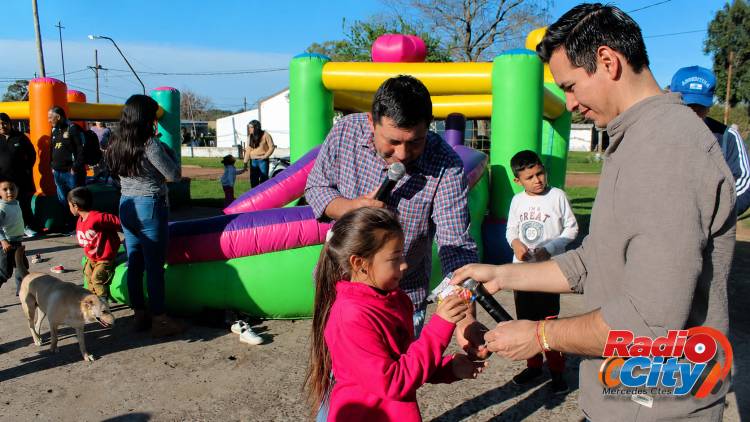 Mercedes: una multitud disfrutó de "La Juveneta" en el barrio San Pedro por el Día del Niño