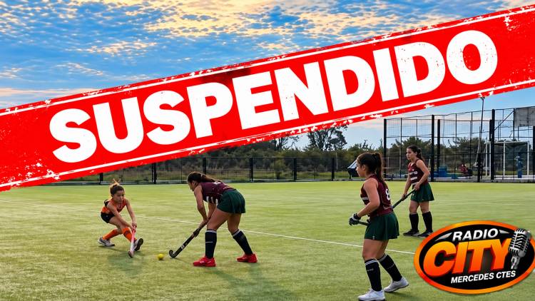 Mercedes: Quedó suspendida la jornada de hockey para las categorías Sub 8 y Sub 10