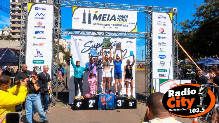 Orgullo mercedeño: Madeleine Bordón se consagró campeona absoluta de la Media Maratón Internacional de Uruguaiana