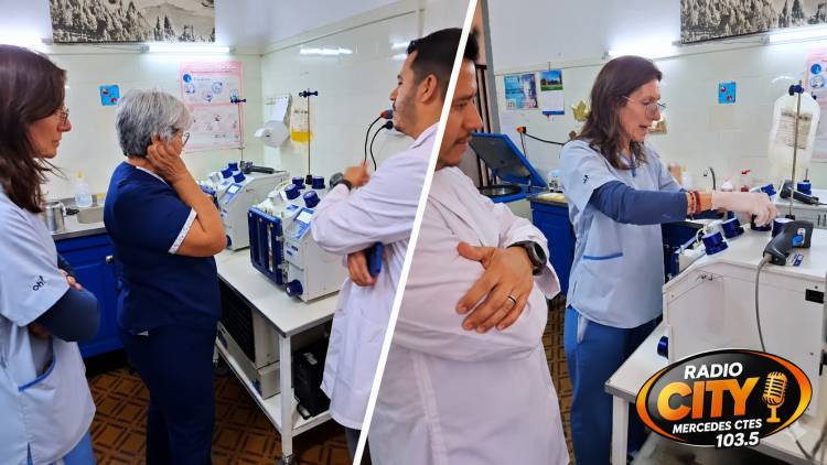 Mercedes: El Hospital Las Mercedes incorpora nueva tecnología para su Banco de Sangre