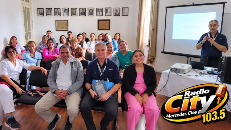 Mercedes: El presidente de la Sociedad Argentina de Medicina Fetal visitó el Hospital Las Mercedes